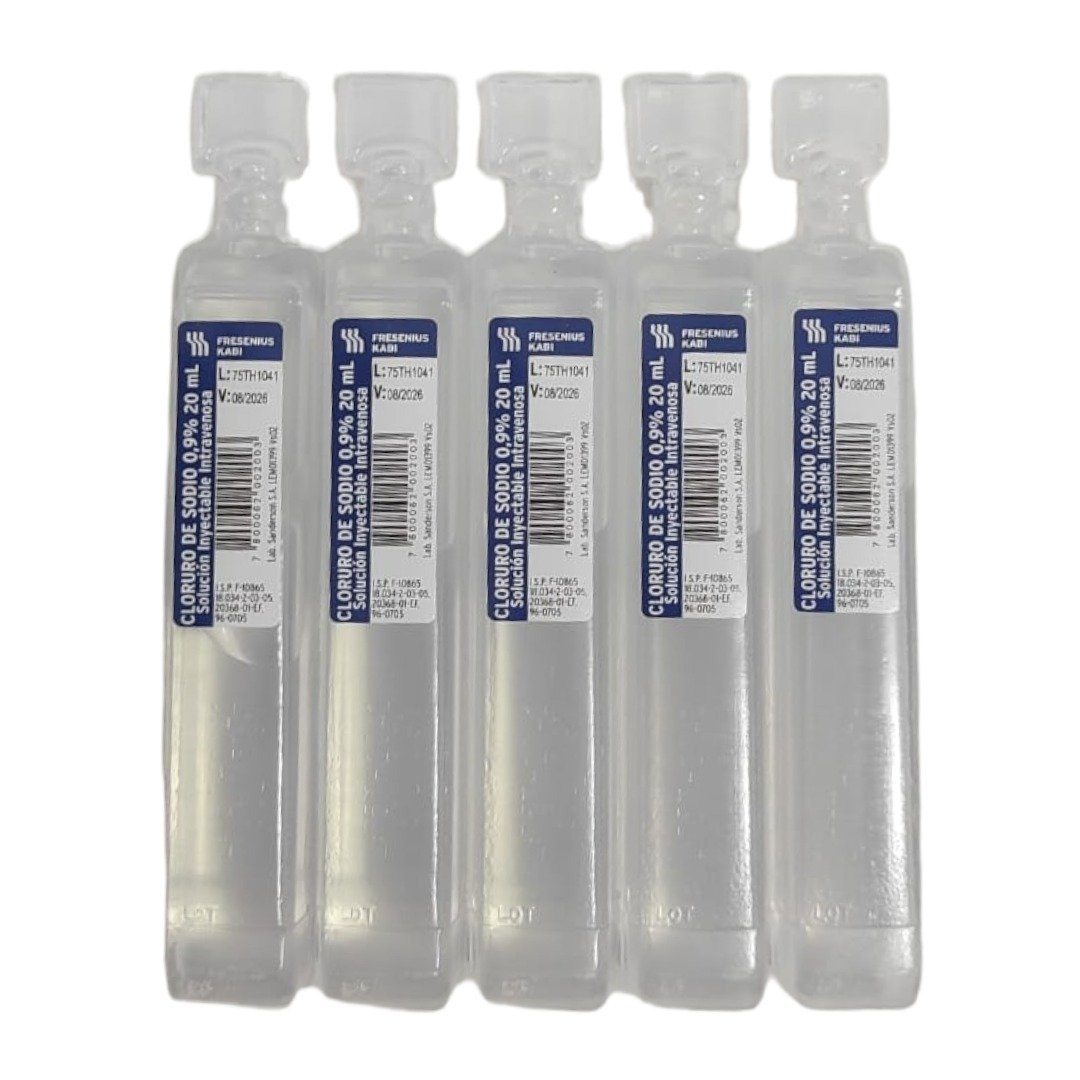Suero fisiológico 0,9%